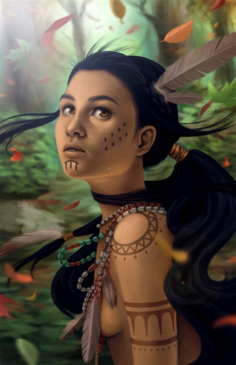 Matoaka (Pocahontas) by joifish on DeviantArt