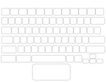 Blank Chromebook Keyboard by Middle School Tech with Mrs B | TPT