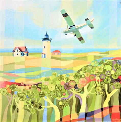 Provincetown Flight Painting by Ezartesa Art - Fine Art America