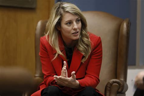 ‘I wanted to make sure the Americans were first’: Mélanie Joly makes ...