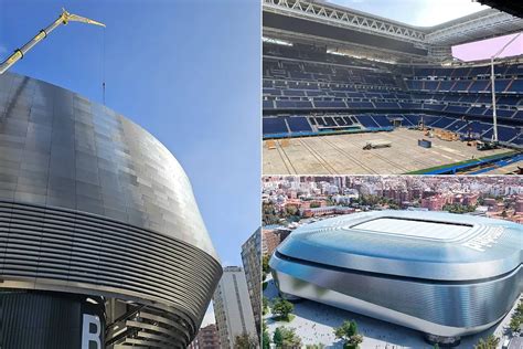 Real Madrid's Santiago Bernabéu Renovation Nears Completion with ...