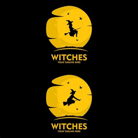 halloween witch silhouette 17527874 Vector Art at Vecteezy