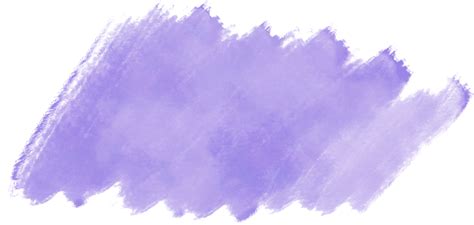 Purple Watercolor Splash And Brush Stroke Clipart Collection For ...