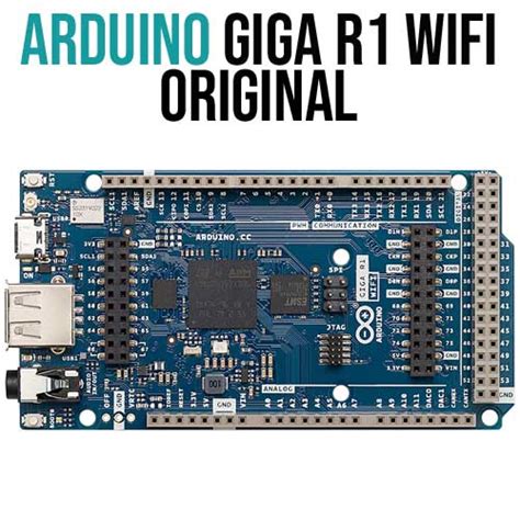 Arduino GIGA R1 WiFi - Original - Micro Robotics