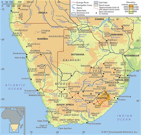 Kalahari Desert | Map & Facts | Britannica