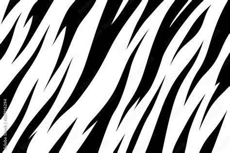 Print Print stripe animal jungle bengal tiger fur texture pattern white ...