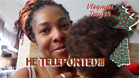 He Teleported!!! | 2023 Vlogmas Day 15 | That Chick Angel TV - YouTube