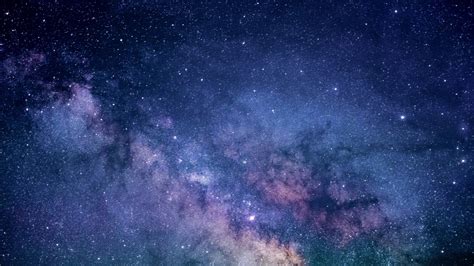 Download wallpaper 1366x768 galaxy, milky way, space, stars, tablet, laptop, 1366x768 hd ...