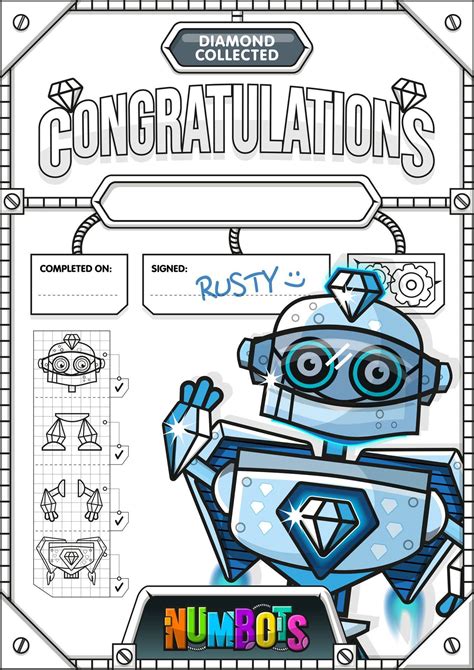 NumBots - Download certificates for your pupils! We have...