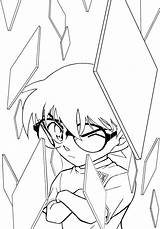 Detective Conan Coloring Pages Konan Colouring Books  sketch template