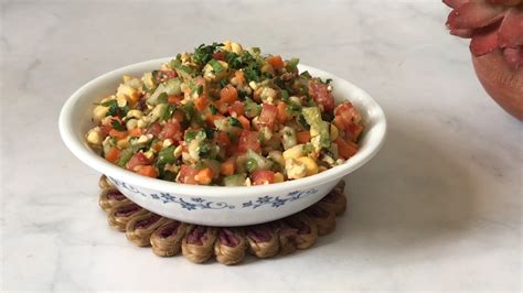 Healthy High Protein Chana Dal Salad - Food Fitness & Fun