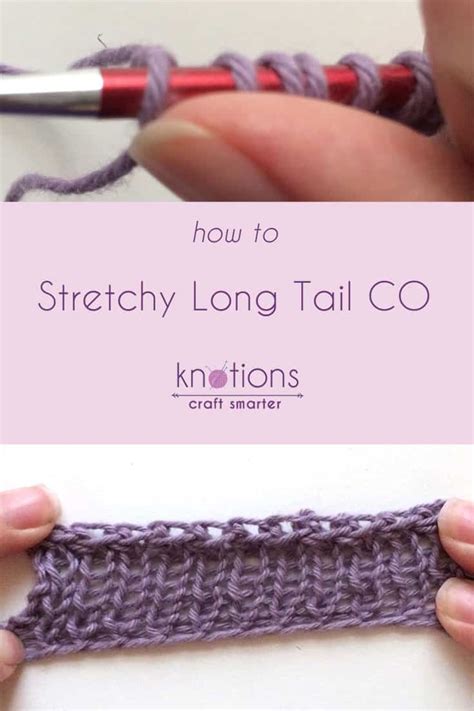 [tutorial] Stretchy Long Tail Cast On - knotions