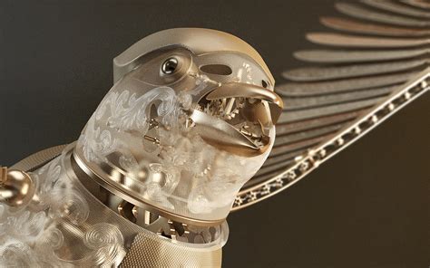 Mechanical bird on Behance