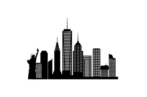 Anderson's New York City Skyline Silhouette Cardboard Standup Kit ...