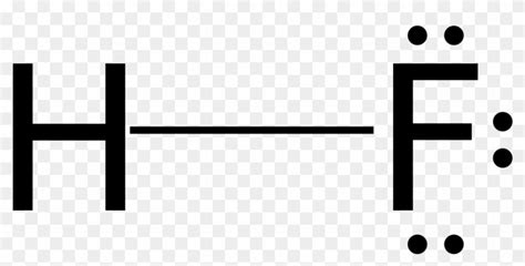 Dipole Vector Hydrogen Chloride - Hf Lewis Structure, HD Png Download - 1200x561(#4228675) - PngFind