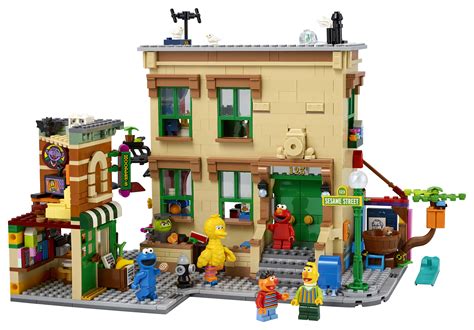 LEGO IDEAS 123 Sesame Street Full Images revealed, coming out November 1st for $120 - FBTB