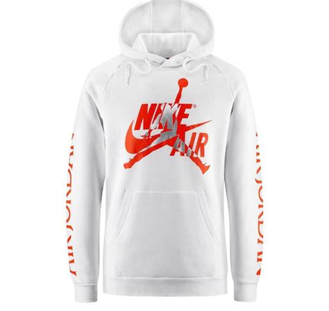 Jordan boys nike air logo hoodie big kid white – Artofit