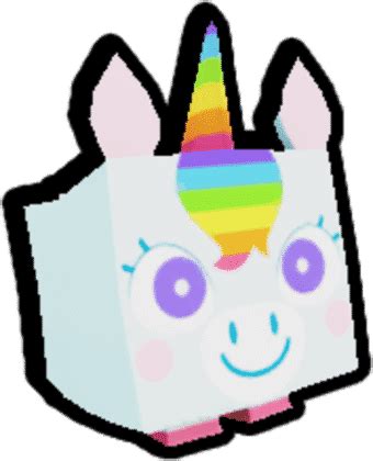 Rainbow Unicorn Value For Pet Simulator 99 & Pet Sim X