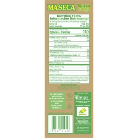 Maseca Nixtamasa Corn Masa Flour, 4 lb - King Soopers