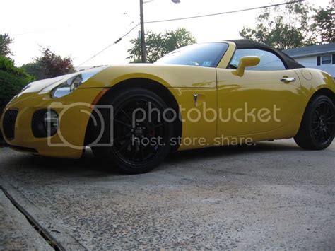 Black wheels now!!!!!! - Pontiac Solstice Forum