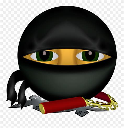 Ninja - Ninja Emoji Clipart (#2186703) - PinClipart