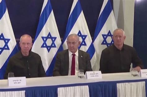 Israel's new war cabinet vows to wipe Hamas off the earth | ABS-CBN News