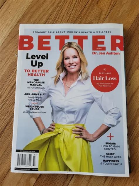 BETTER WITH DR. JEN ASHTON MAGAZINE - SPECIAL 2023 - LEVEL UP TO BETTER HEALTH £14.13 - PicClick UK