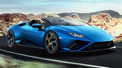 2020 Lamborghini Huracan Evo RWD Spyder - Wallpapers and HD Images | Car Pixel