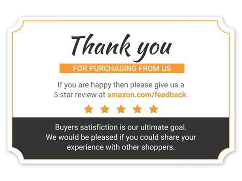 Amazon Thank You Card by Sayed Pritom on Dribbble