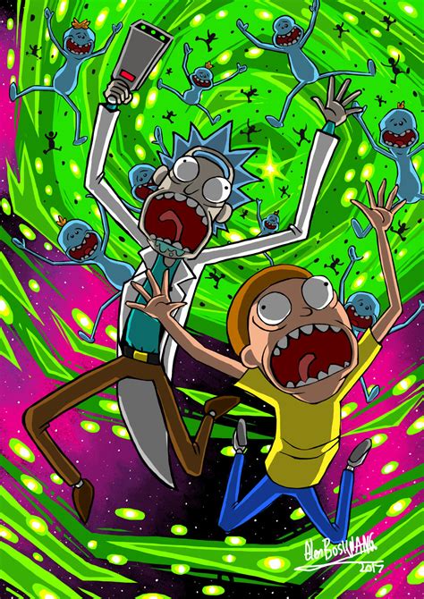 Rick and Morty by glenbw on DeviantArt