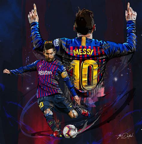 FC Barcelona - Messi 600 Goals :: Behance