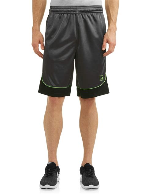 AND1 Men's Colorblock Basketball Shorts, Up to 5XL - Walmart.com