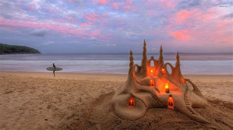 Sand Castle Wallpaper - WallpaperSafari