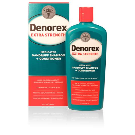 Denorex Extra Strength Medicated Dandruff Shampoo and Conditioner, 10 fl oz - Walmart.com ...