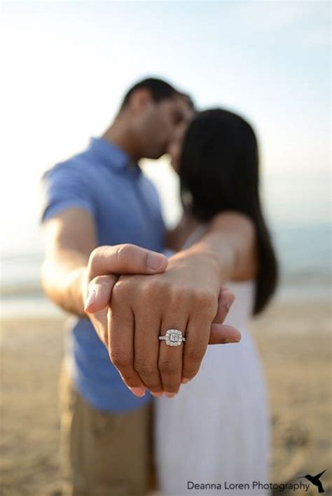 30 Romantic Beach Engagement Photo Shoot Ideas 2024 | DPF