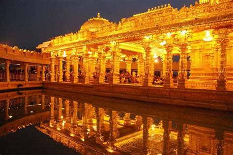 Temple in Vellore in a bright yellow light. | Temple, Golden temple, Vellore