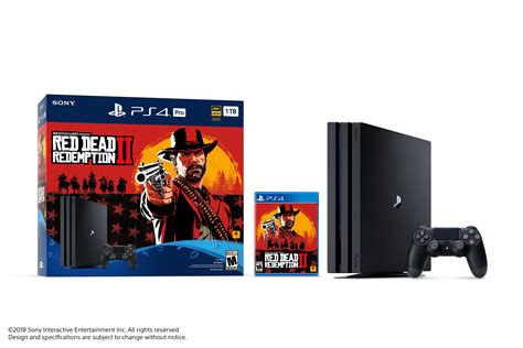 Sony PlayStation Red Dead Redemption 2 PS4 Pro Bundle - Walmart.com