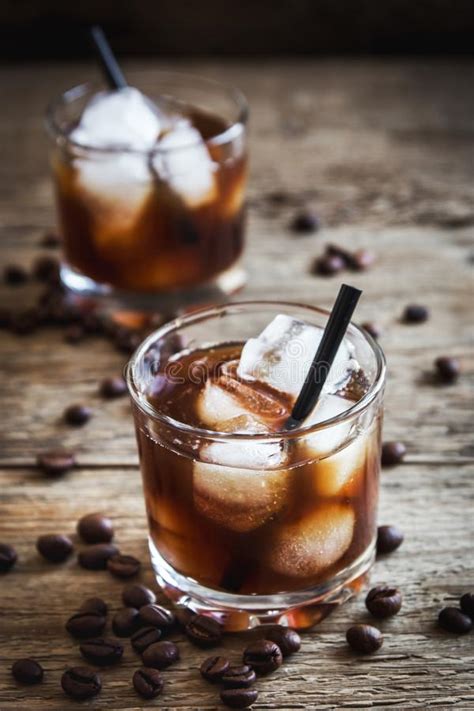 Black Russian Cocktail stock photo. Image of drink, alcoholic - 111256690