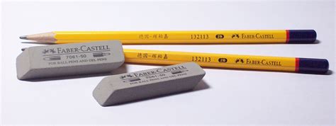 File:Faber-Castell pencil and eraser.jpg - Wikimedia Commons