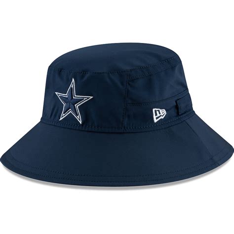 Dallas Cowboys New Era Pitch Bucket Hat - Navy