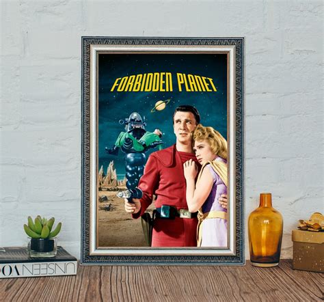 Forbidden Planet Movie Poster, Forbidden Planet 1956 Classic Movie ...