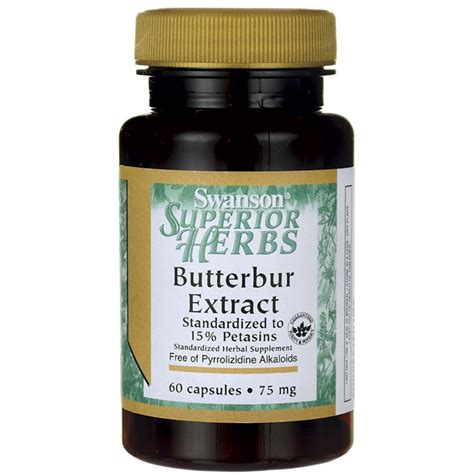 Butterbur Extract | Swanson Health Products Europe