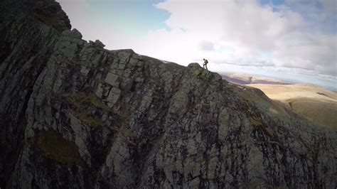 Britain's Mountain Challenges: Sharp Edge, Blencathra scrambling - YouTube