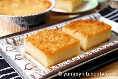 Cassava Cake - Yummy Kitchen