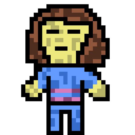 My frisk pixel art :D : Undertale