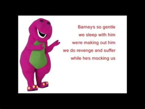 Barney Song Backwards - YouTube