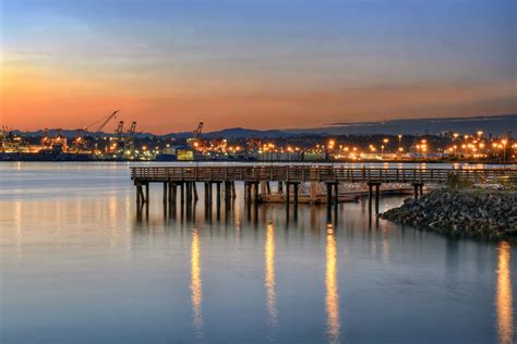 Seacrest Park Pier at Alki Beach Seattle Washington by David Gn / 500px