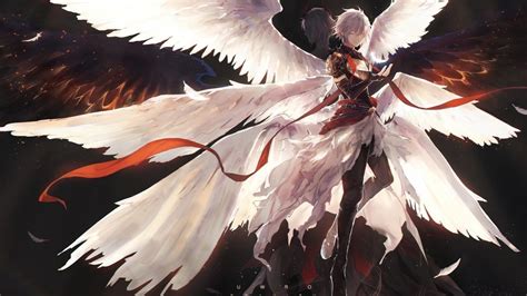 Angels Anime Boy Wallpapers - Wallpaper Cave