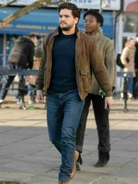 Eternals Kit Harington Suede Jacket - JacketsJunction