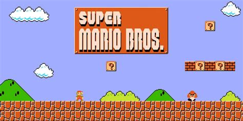 anyone remember the great Super Mario Bros. from the 80's : nostalgia